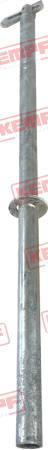 30139 Kempf Halter für Leiter, 590 mm lang, am Chassis anschweißbar
